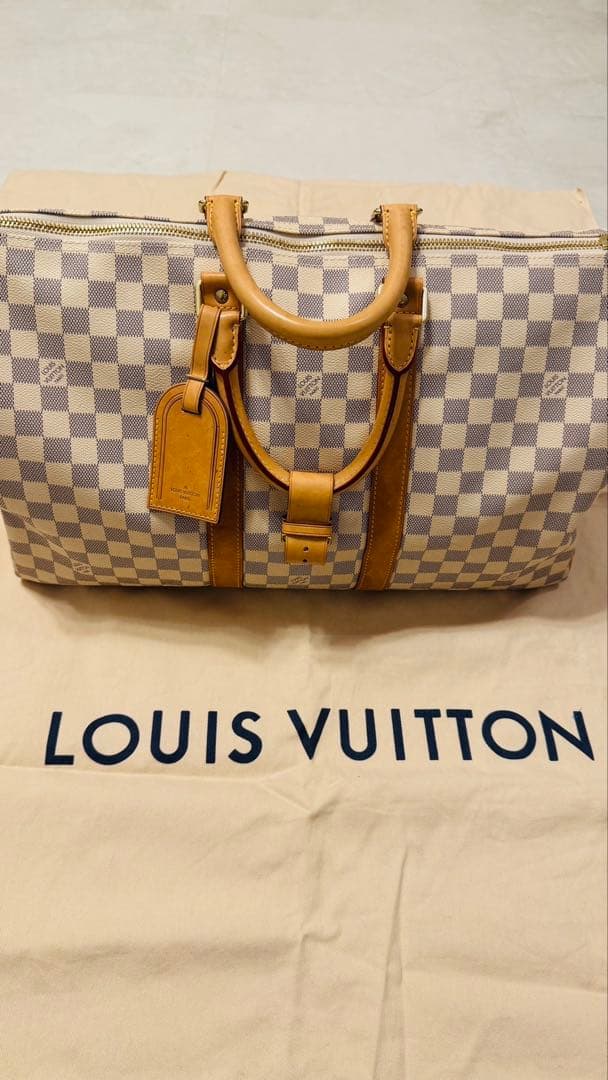 LOUIS VUITTON ダミエ キーポルバンドリエール50