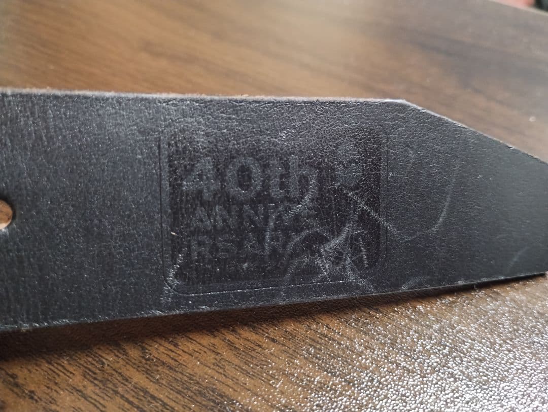 美品 CREAM SODA クリームソーダ 角ドクロ 40周年バックル＆ベルト