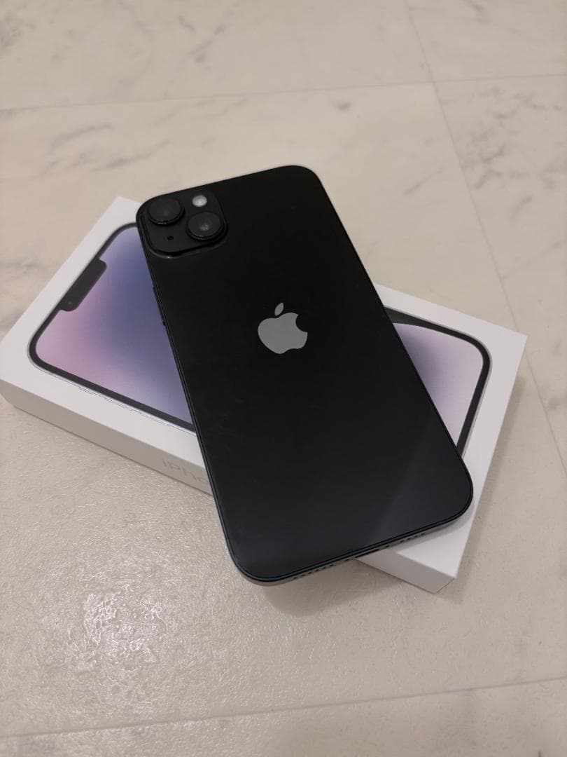 【極美品】iPhone14 Plus 128GB SIMフリー ミッドナイト