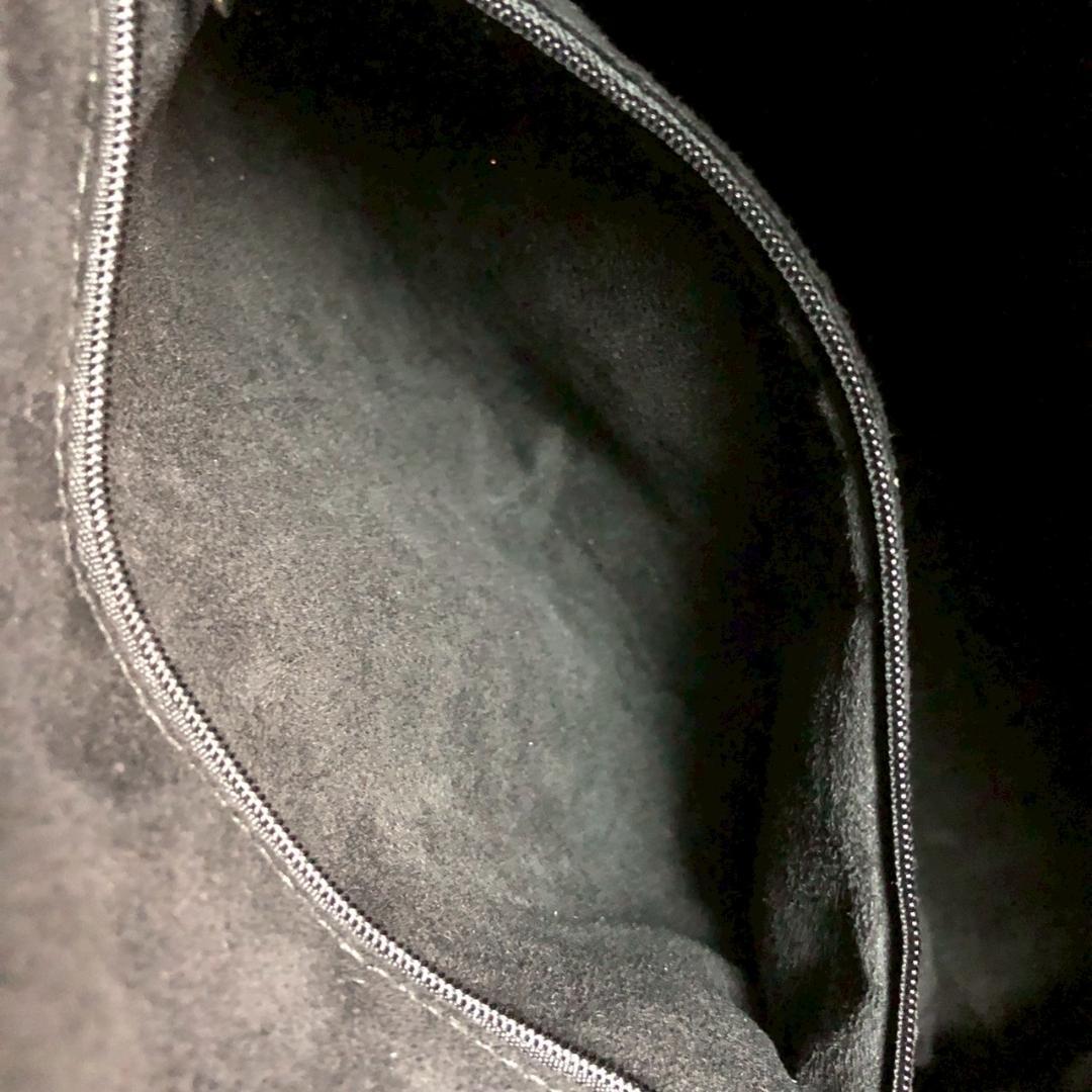 クロコダイル ハンドバッグ ミニボストンバッグ シャイニング加工 黒 ブラック