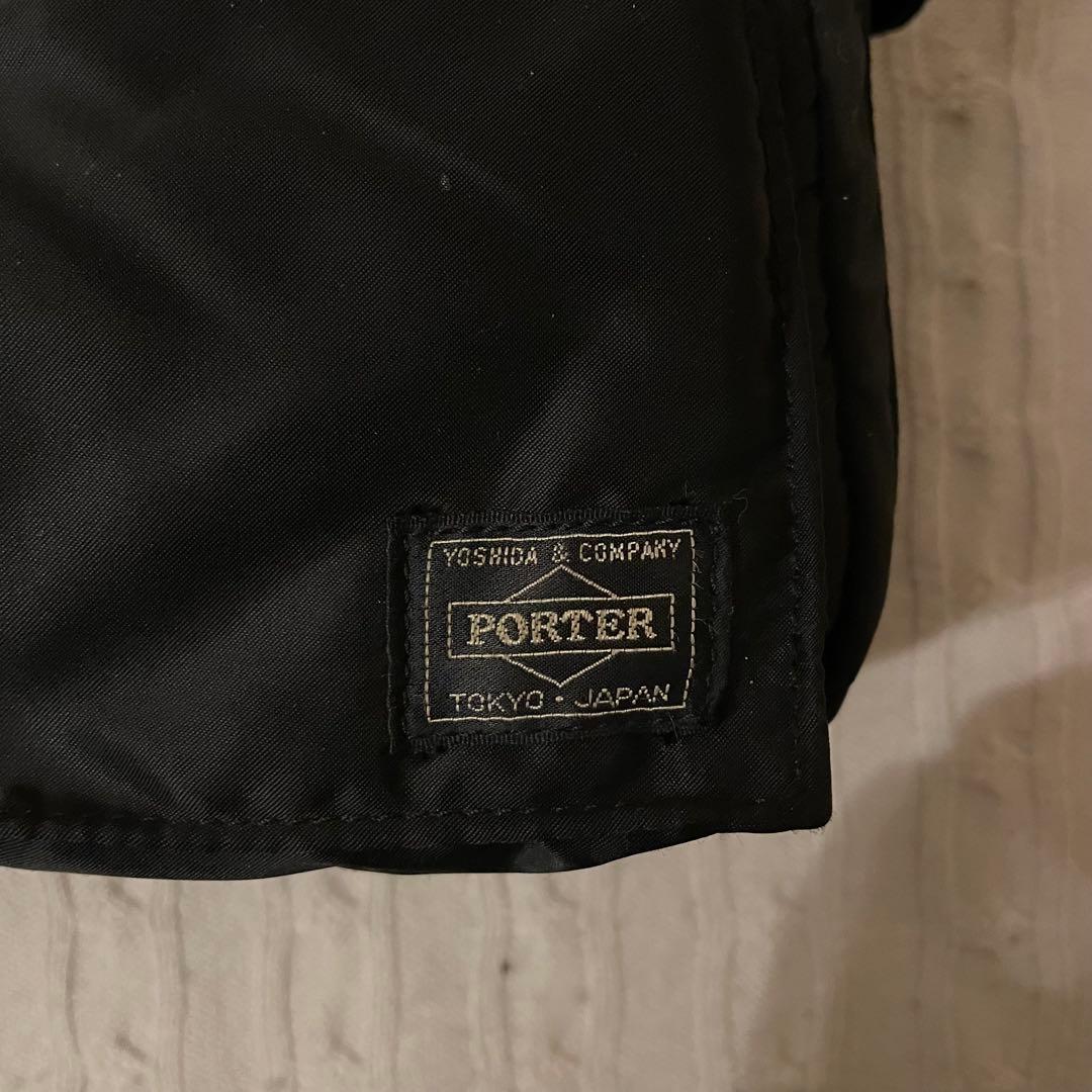 【美品✨】PORTER ポーター タンカー 2層 ショルダーバッグ ブラック