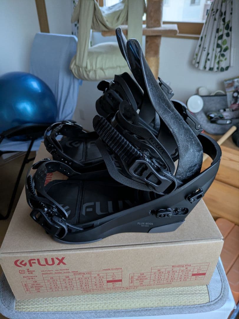 FLUX CV 22-23 ビンディング Lサイズ ブラック