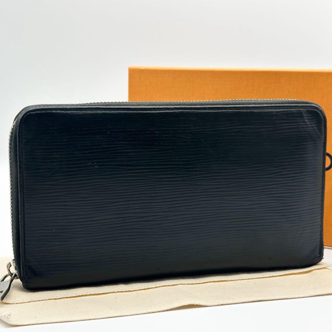 ルイヴィトン ジッピーオーガナイザー エピ ブラック ラウンド 長財布 レザー