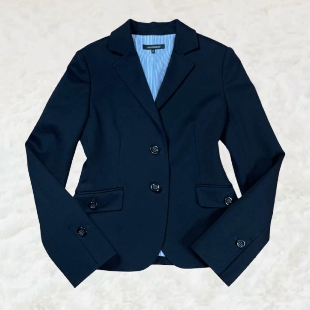 【極美品】LAUTREAMONT 美シルエット パンツスーツ 伸縮性あり