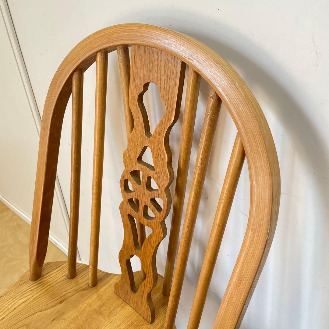 ウィンザー 回転椅子① オーク材 チェア 椅子 イス アンティーク 英国スタイル