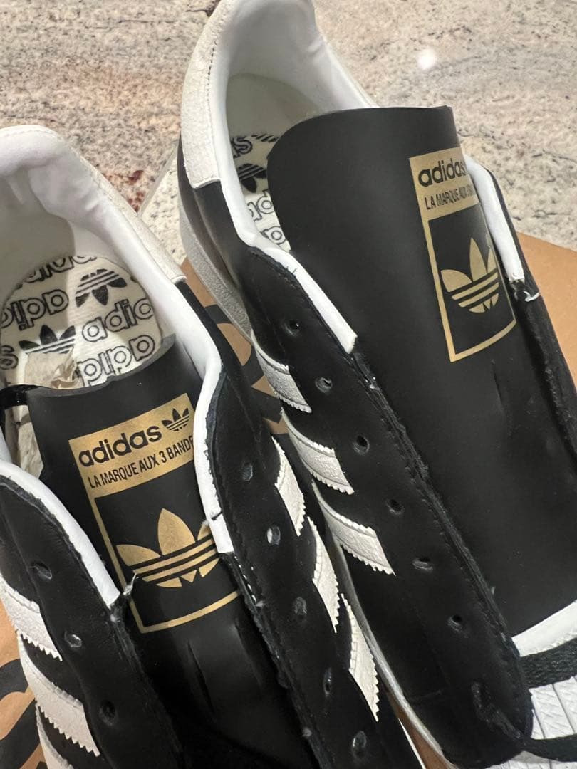 新品未使用 00s adidas SUPER STAR 662297 US9.5