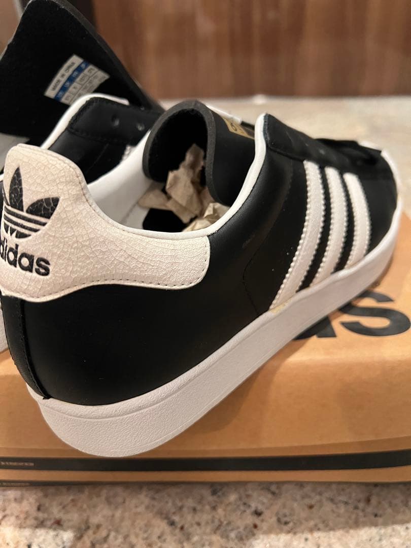 新品未使用 00s adidas SUPER STAR 662297 US9.5