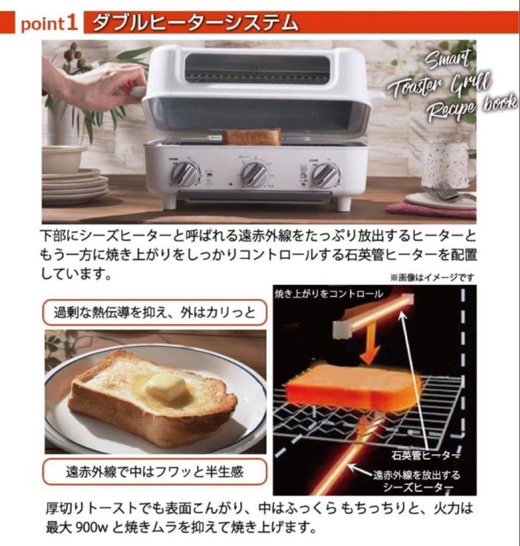 アイネクスのスマートトースターグリル「AX-TG1」