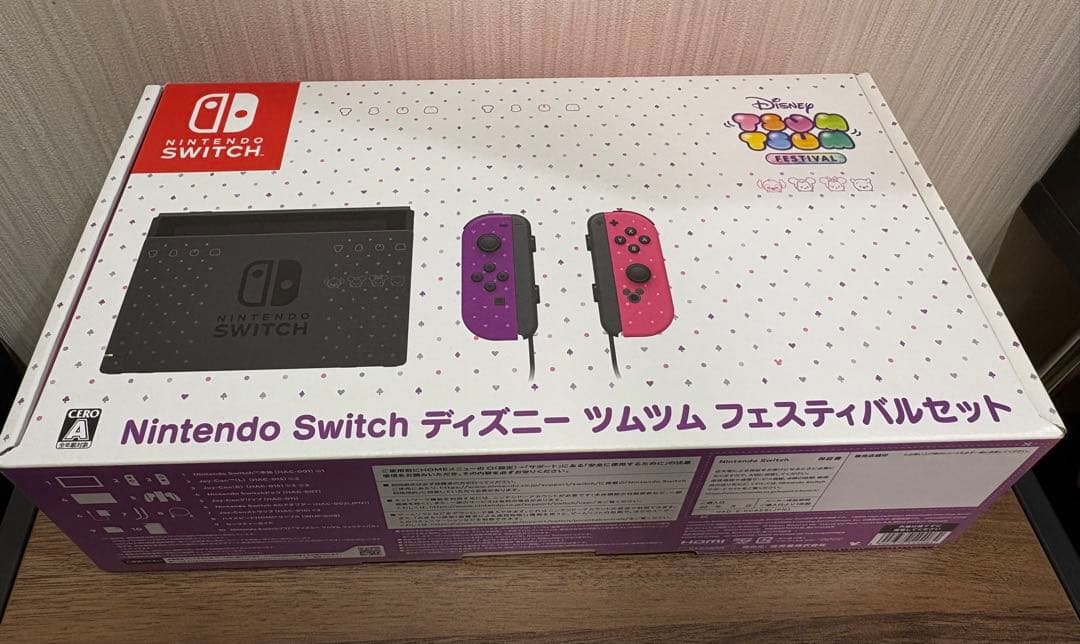 Switch本体 ディズニーツムツムフェスティバルセット　ジャンク扱いおまけあり