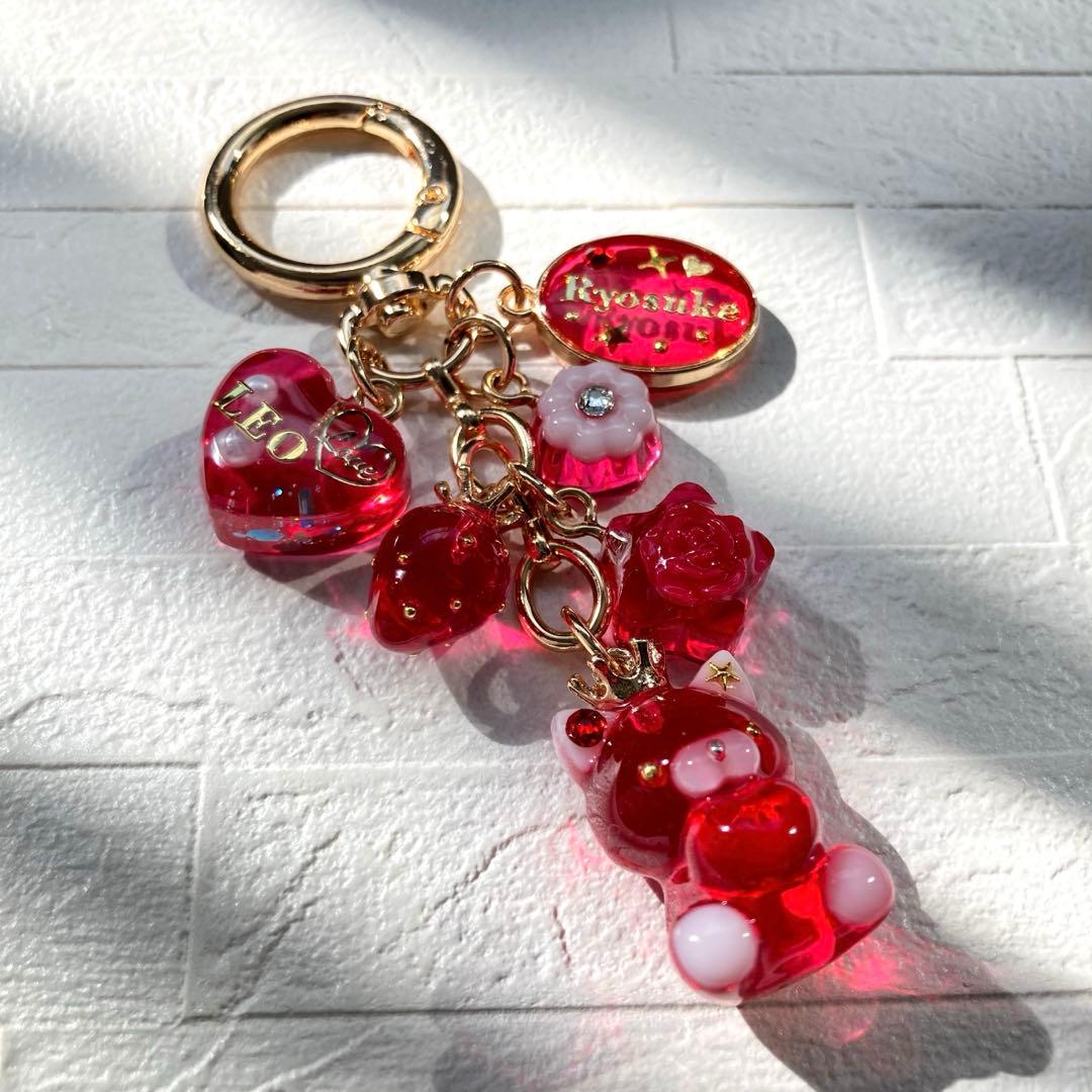 ひなページ　名入れチャーム　レジンキーホルダー　23点