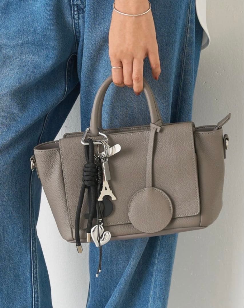 新品タグ付　ビアズリー　ミニハンドバッグ　トープ　ショルダーバッグ　ハンドバッグ