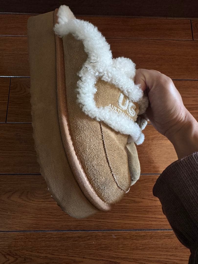 UGG ムートンサンダル/スリッパ 23.5〜24.5cm目安