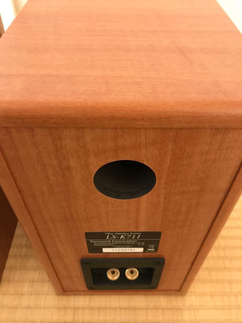KENWOOD LS-K711 スピーカー ペア ブックシェルフ 2WAY 小型