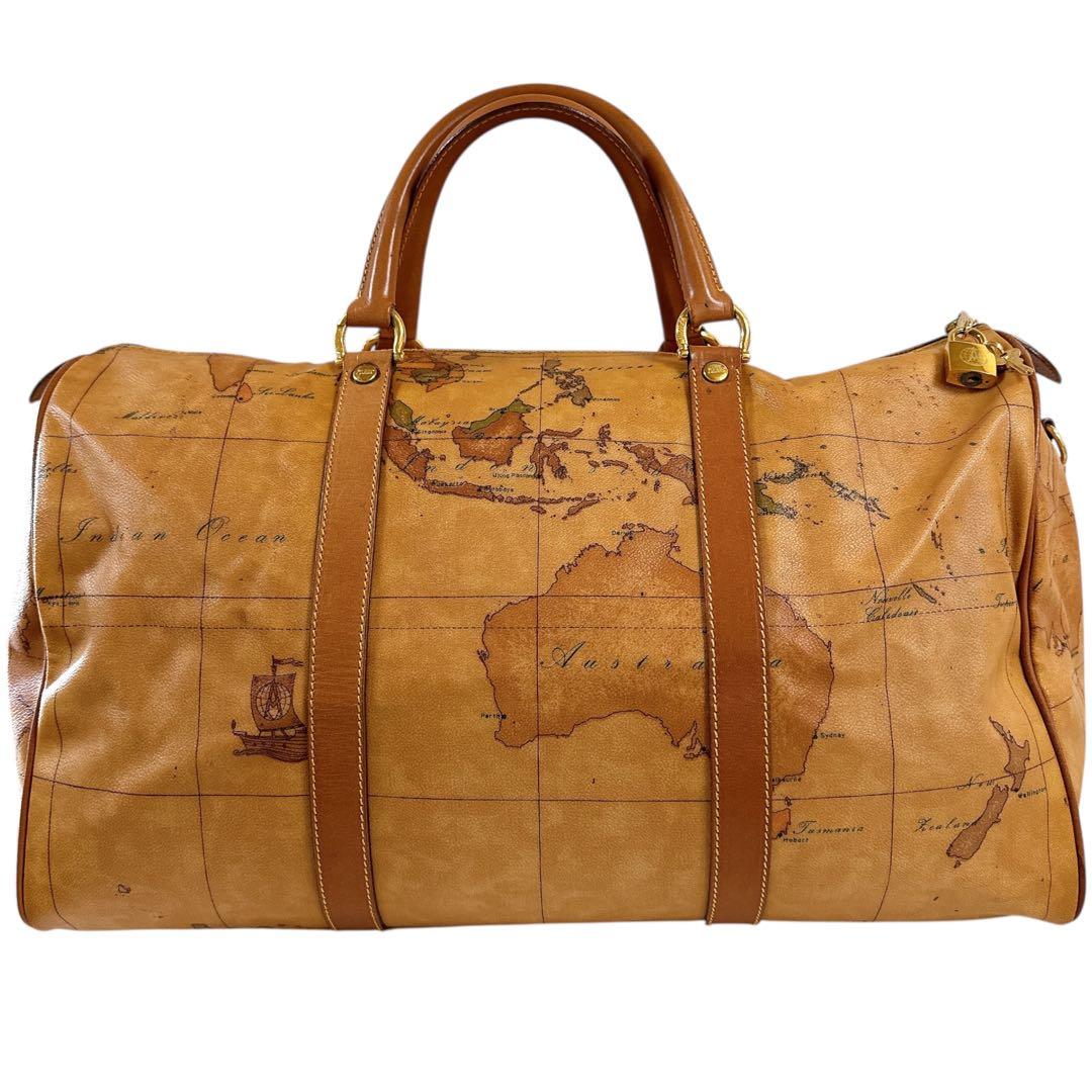 美品　プリマクラッセ　ボストンバッグ　2way　大容量　トラベルバッグ　PVC