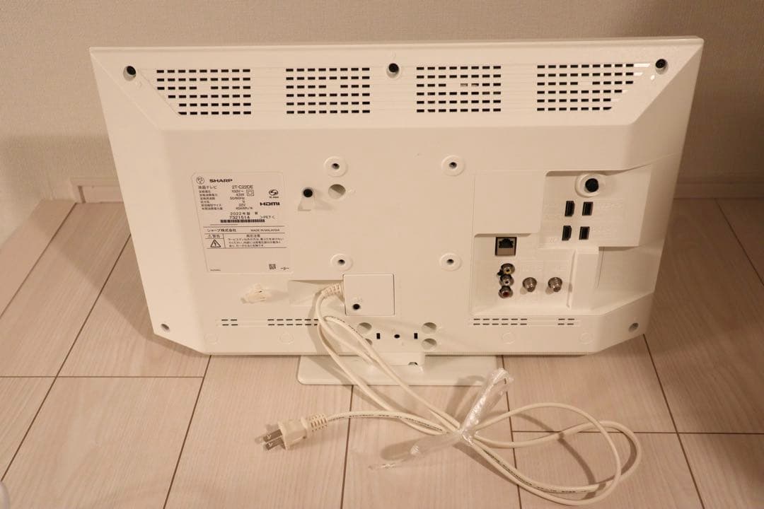 （いちごさん専用）SHARP 22V 液晶テレビ 2T-C22DE 白