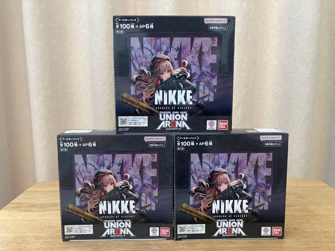 UNION ARENA ブースターパック 勝利の女神 NIKKE 3BOX