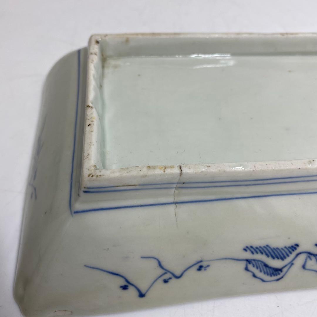 古伊万里　小皿・長皿等　w12.8/15.5/16.6cm 東K7-1215①