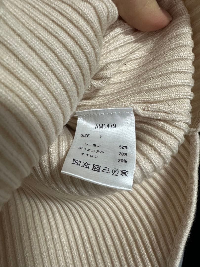 トップス andmary Bebe ribbon set tops Black