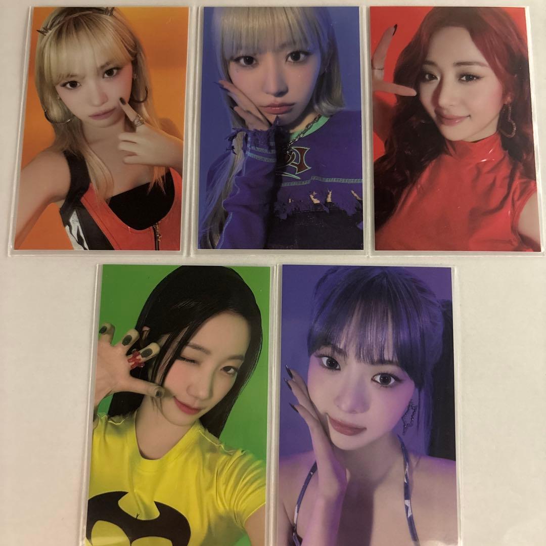 LE SSERAFIM FEARNADA フーディ購入特典トレカ　5枚セット