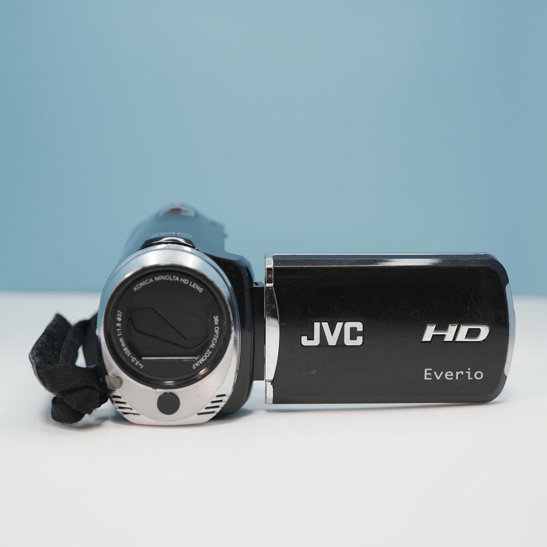 JVC Everio GZ-HM350-B ビデオカメラ a3730