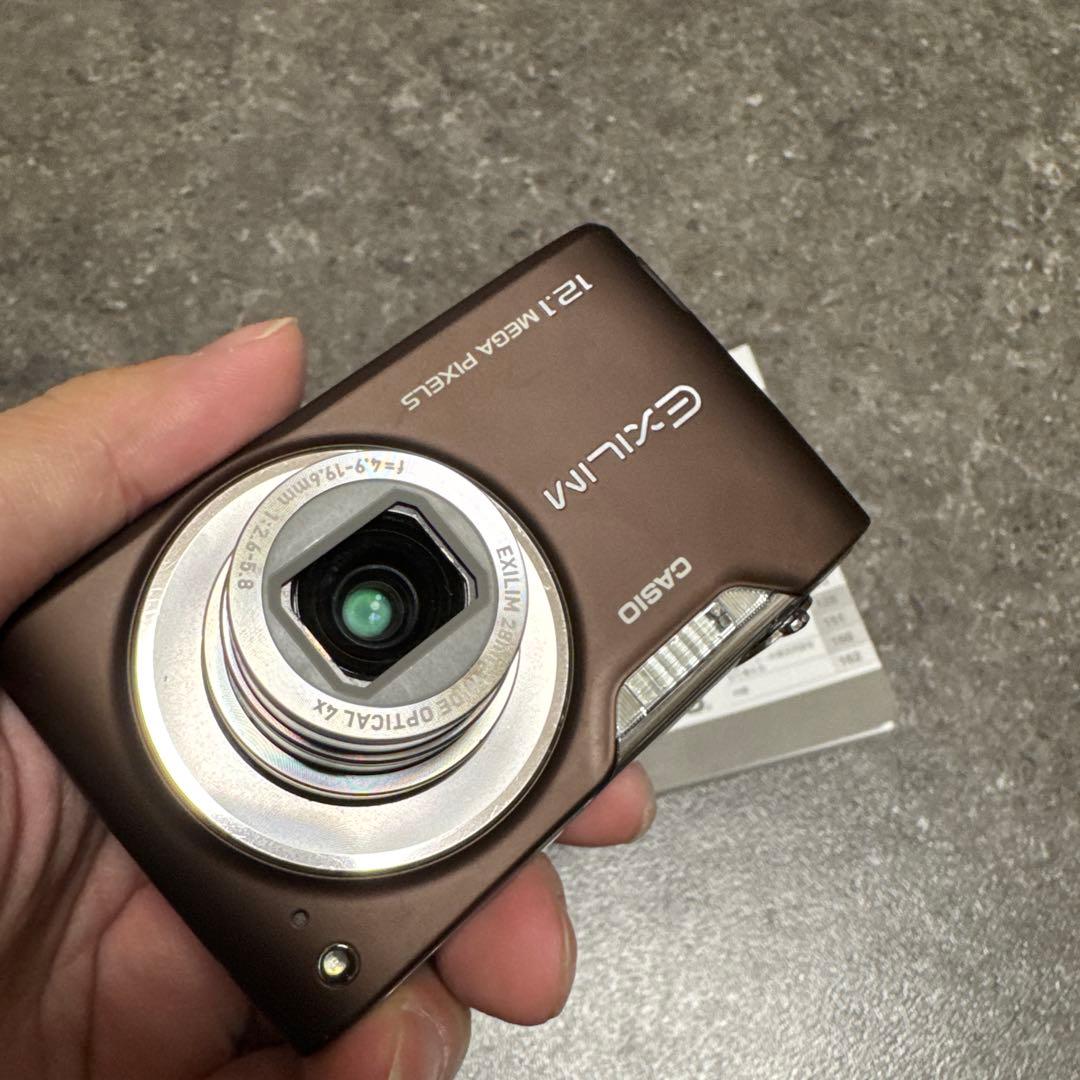 CASIO EXILIM EX-Z450 コンパクトデジタルカメラ　茶