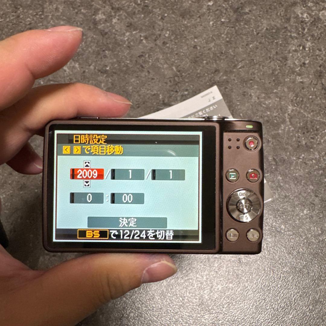 CASIO EXILIM EX-Z450 コンパクトデジタルカメラ　茶