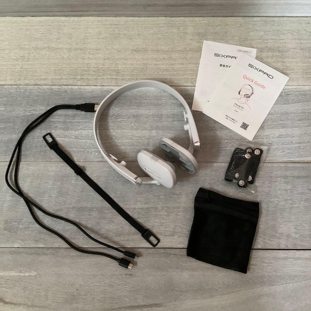 極美品SIXPAD Facial Fit フェイシャルフィット ホワイト