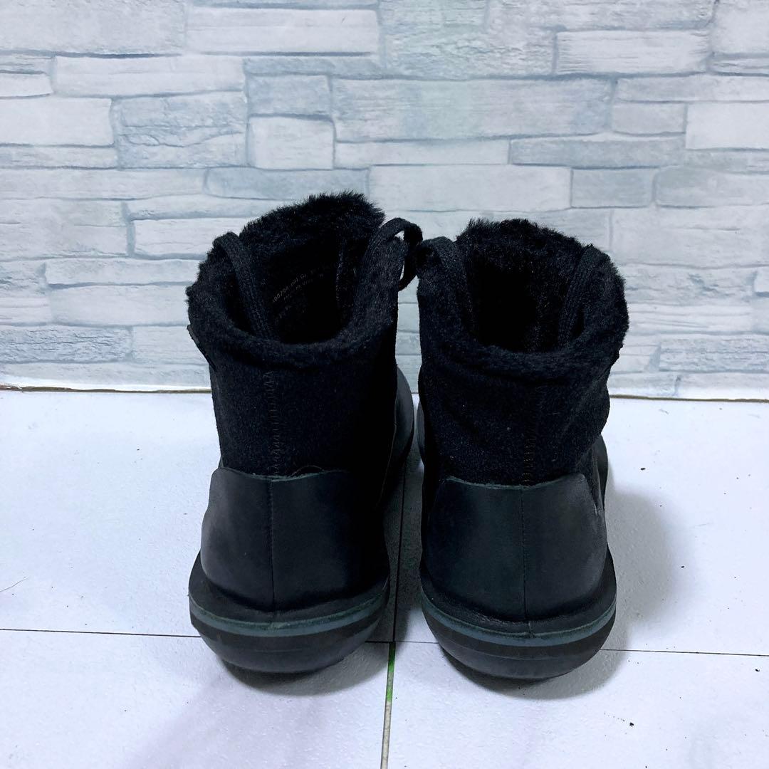 極美品 カンペール ショートブーツ Beetle ゴアテックス ボア 黒 24