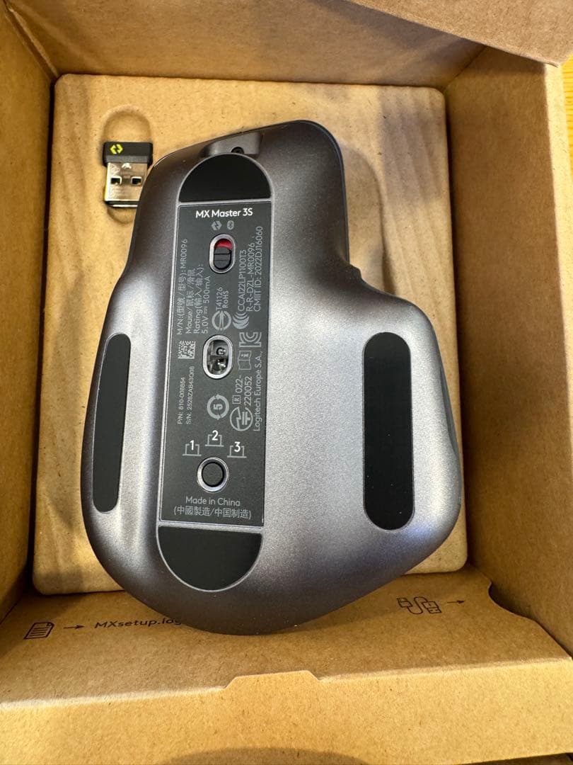 【新品未使用】ロジクールMX MASTER 3S グラファイト