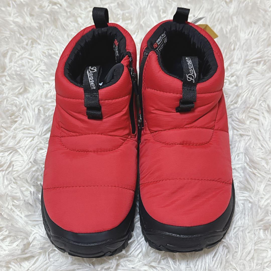 新品 DANNER ダナー FREDDO MIDDLE 防水中綿ブーツ 赤　24