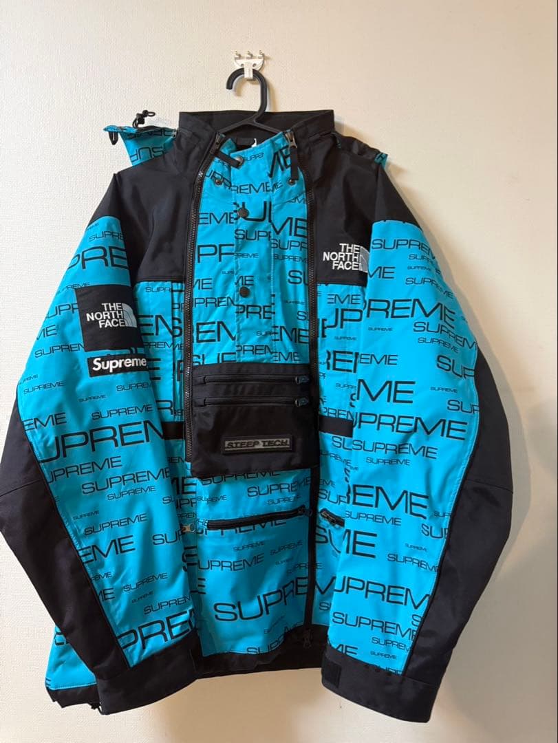 【希少XL】【Supreme North Face 】 Steep Tech