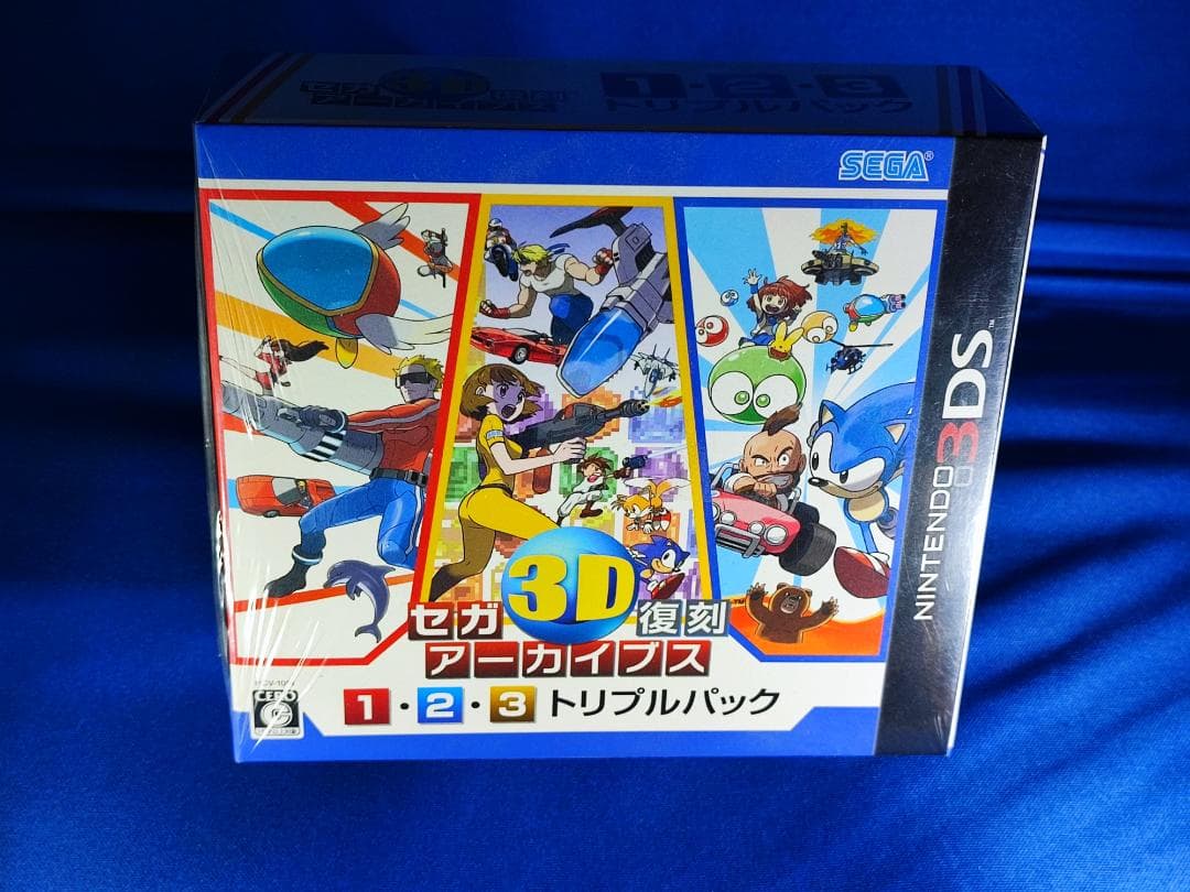 【新品】セガ3D復刻アーカイブス 1・2・3 トリプルパック