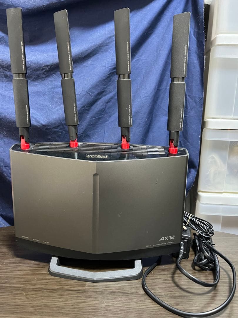 和*男様 BUFFALO Wi-Fi 6 ルーター WXR-5950 AX12R