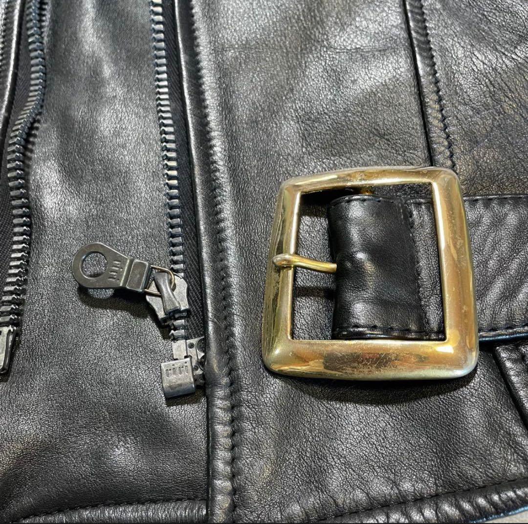 【希少品】ヒステリックグラマー　ダブルライダース　ririジップ