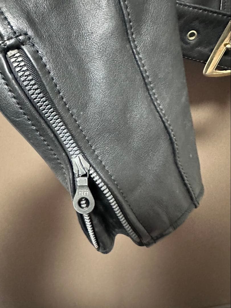 【希少品】ヒステリックグラマー　ダブルライダース　ririジップ