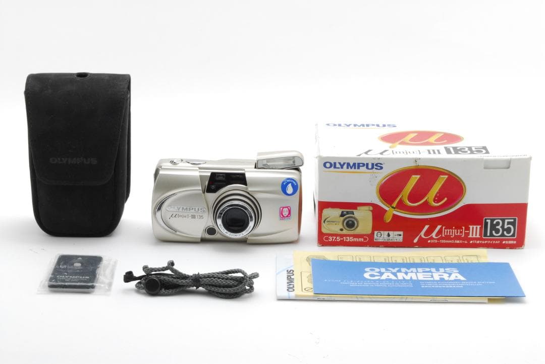 【美品・箱付き】オリンパス OLYMPUS MJU iii 135