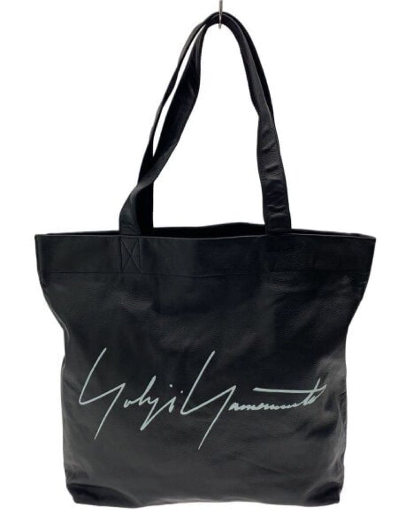 Yohji Yamamoto ブラックトートバッグ