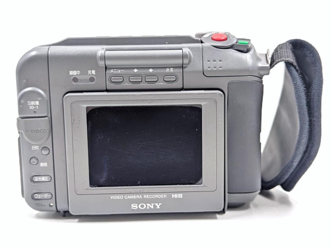 8mmテープのダビングに！ SONY ビデオカメラ CCD-SC55 03