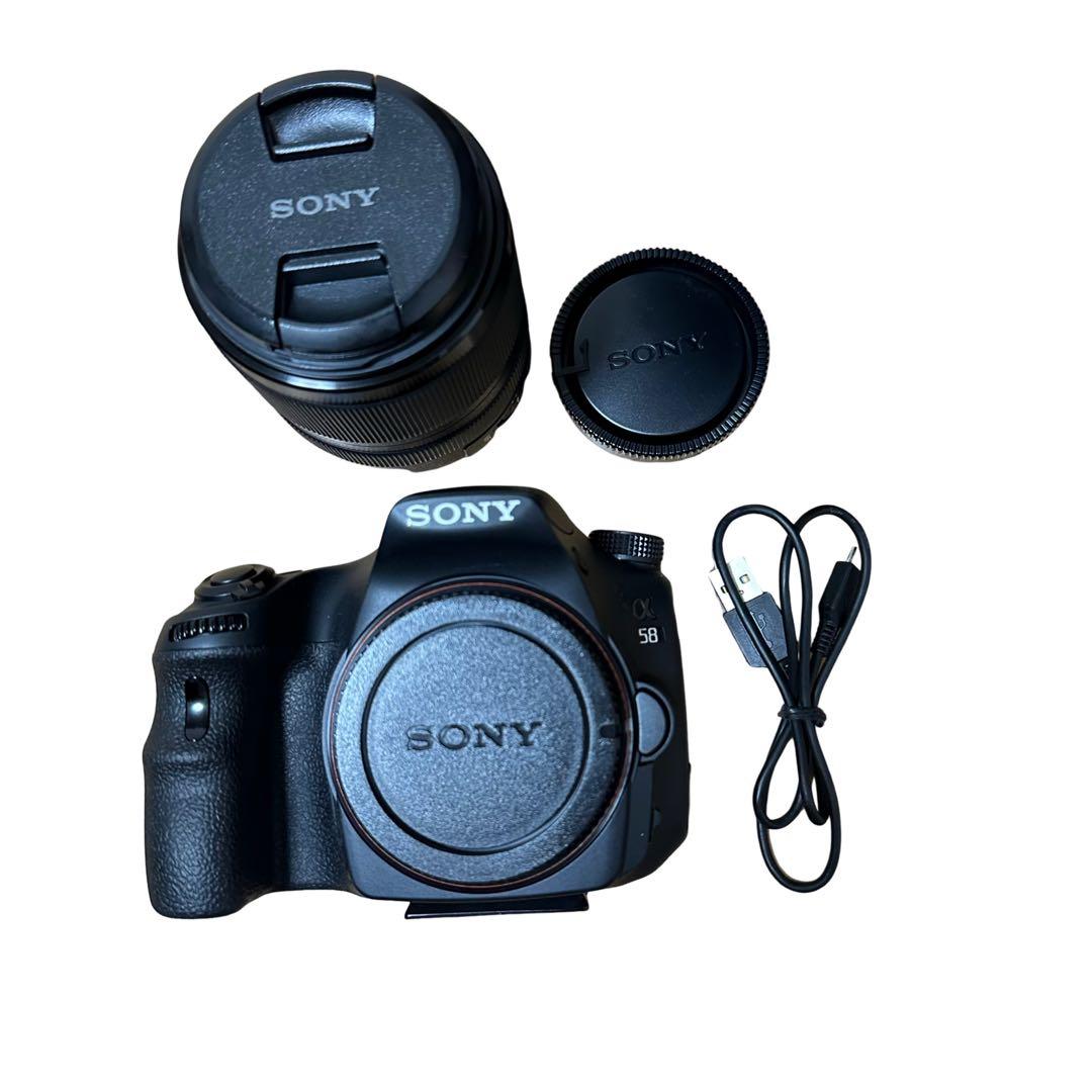 SONY α58 デジタルカメラ　HD AVCHD