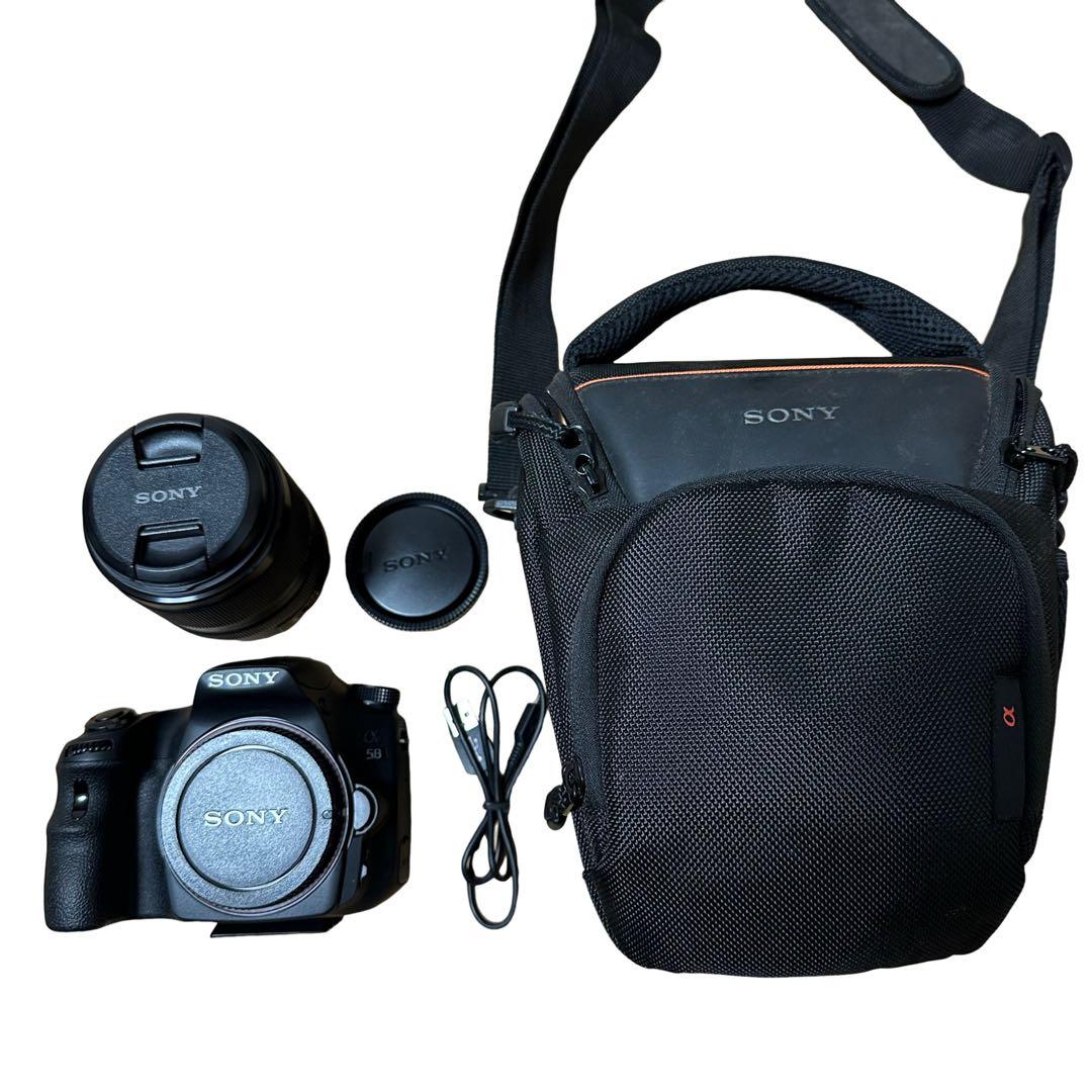 SONY α58 デジタルカメラ　HD AVCHD