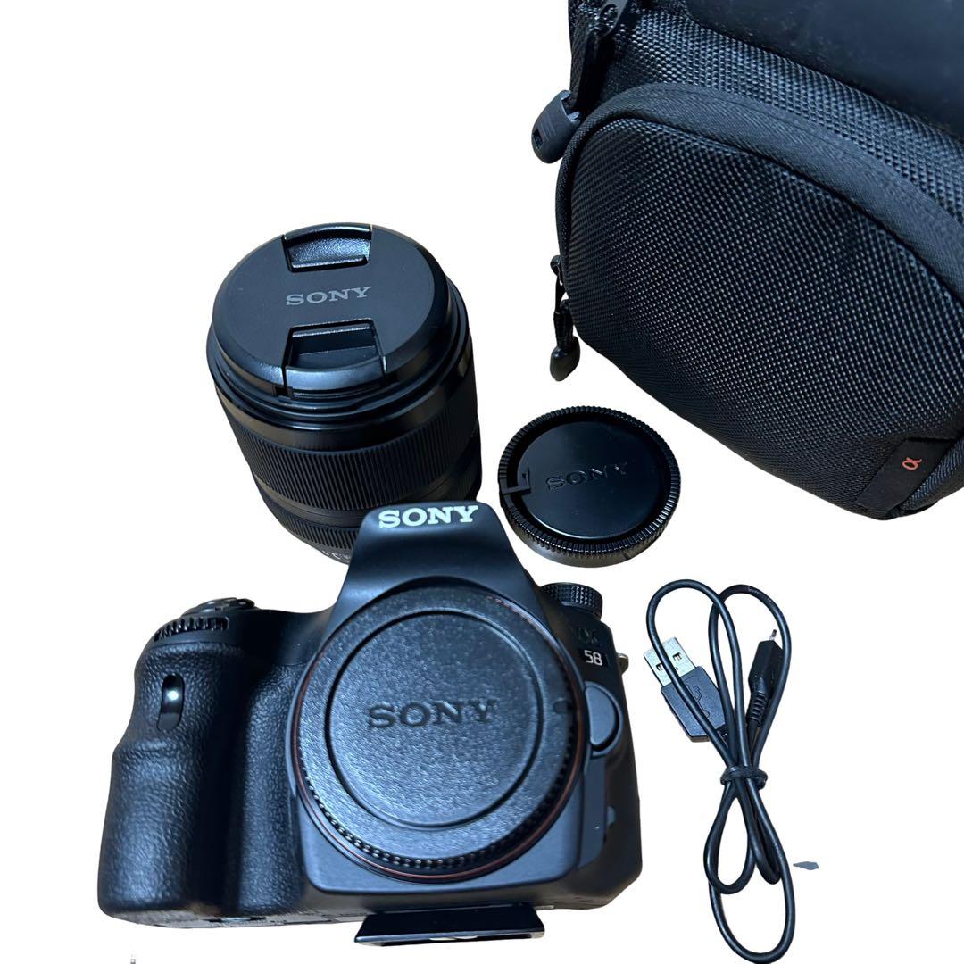 SONY α58 デジタルカメラ　HD AVCHD