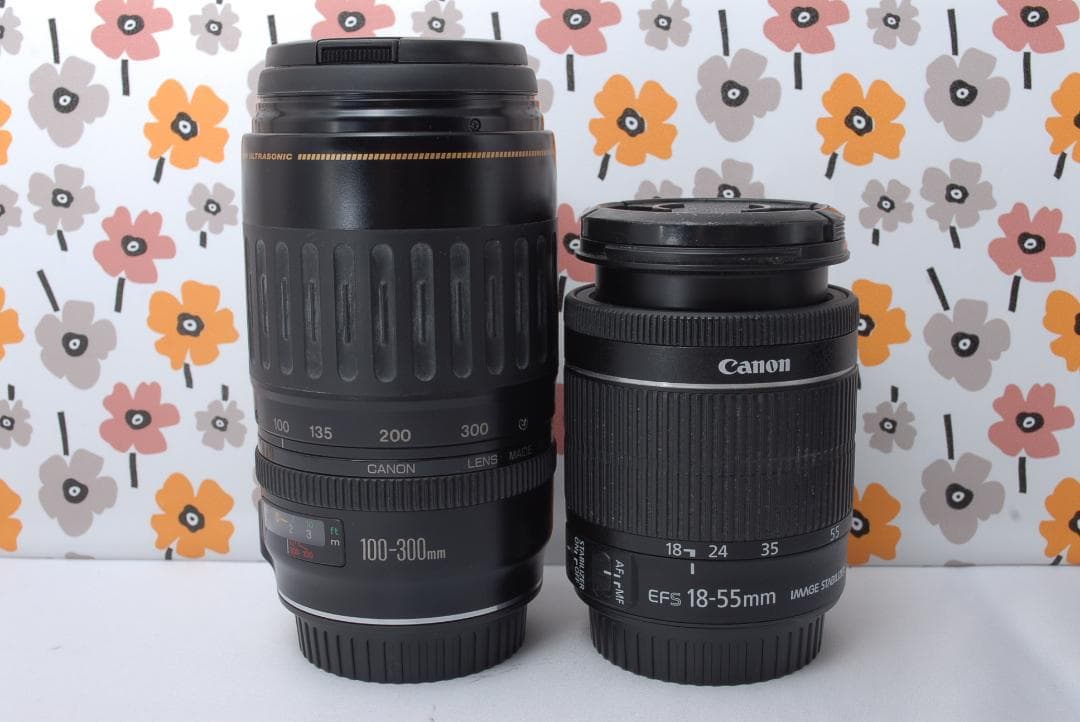 ❤Canon 8000D❤超望遠レンズ❤Wi-Fi搭載でシェア❤一眼レフ❤美品❤