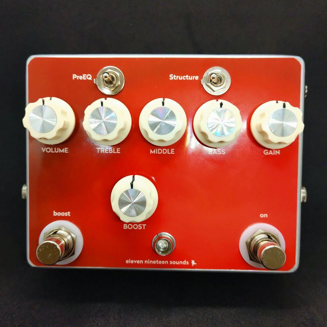 【ハンドメイドエフェクター】BOGNER EcstasyRed風ディストーション