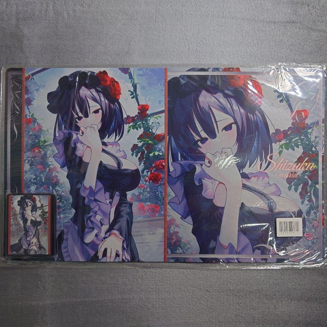 α2 着せ恋 ゴスロリメイド服&薔薇 黒江雫&喜多川海夢 スリーブ&プレイマット