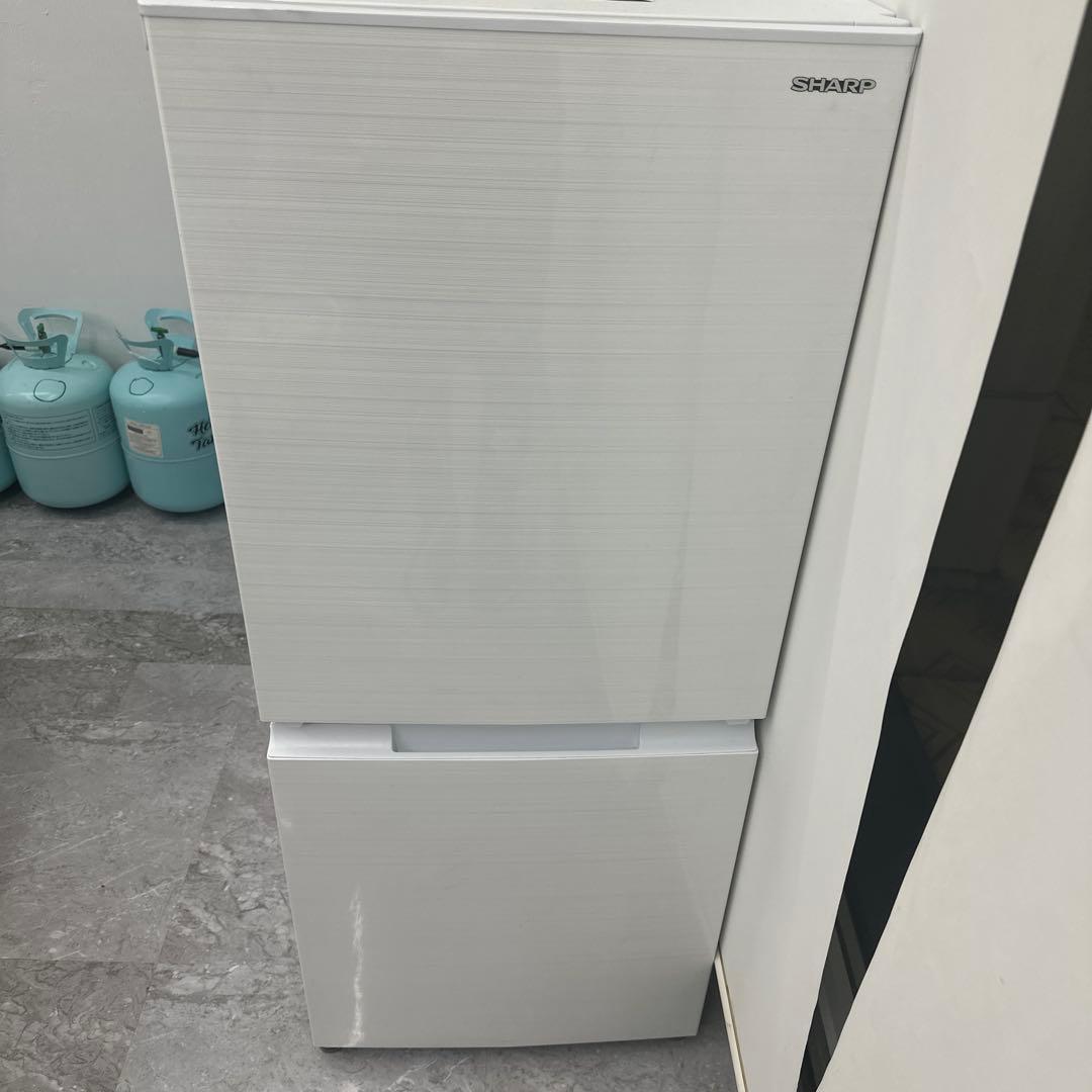SHARP SJ-D15H-W 冷蔵庫 146L ホワイト