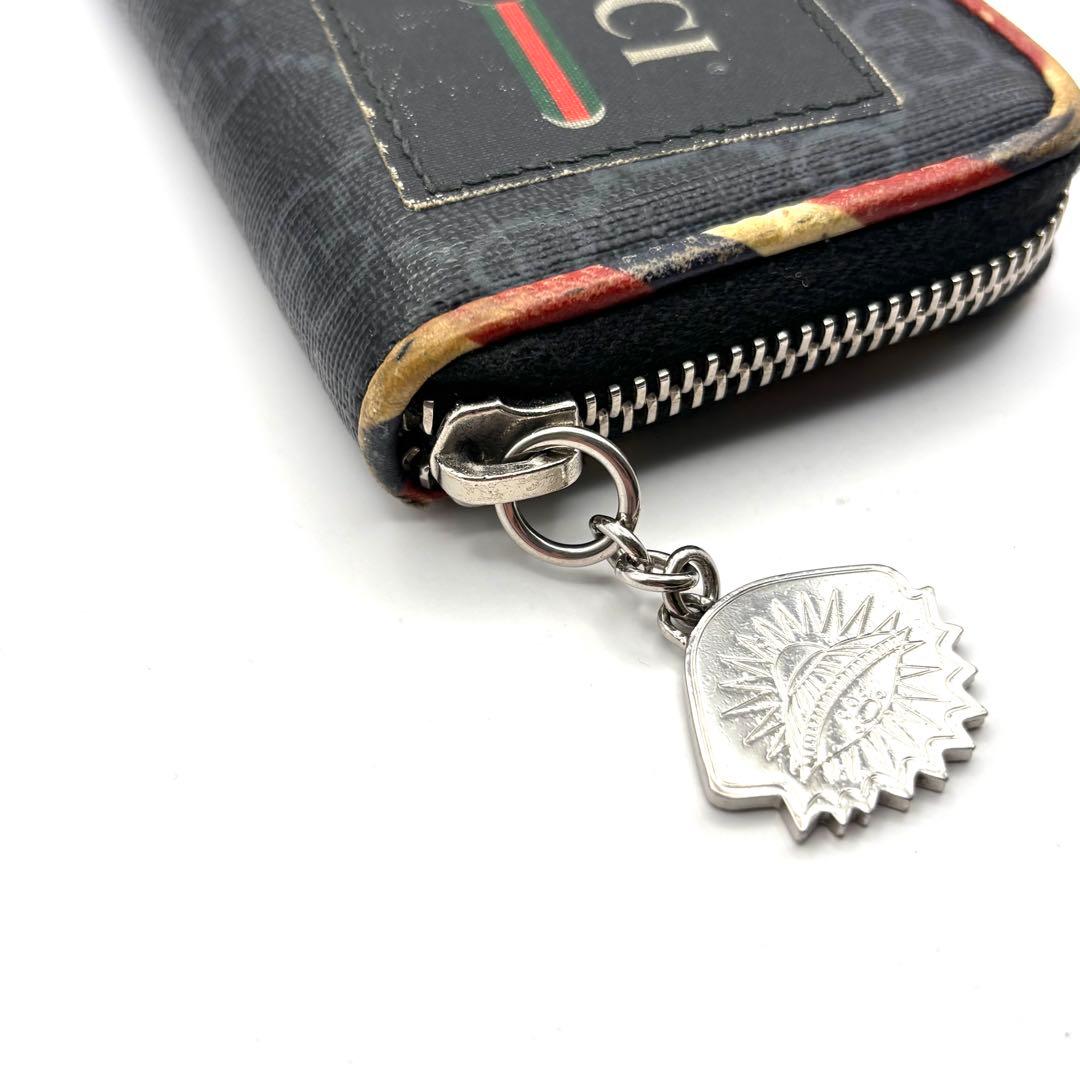 グッチ ケース ナイトクーリエ GGスプリーム タイガー シェリーライン