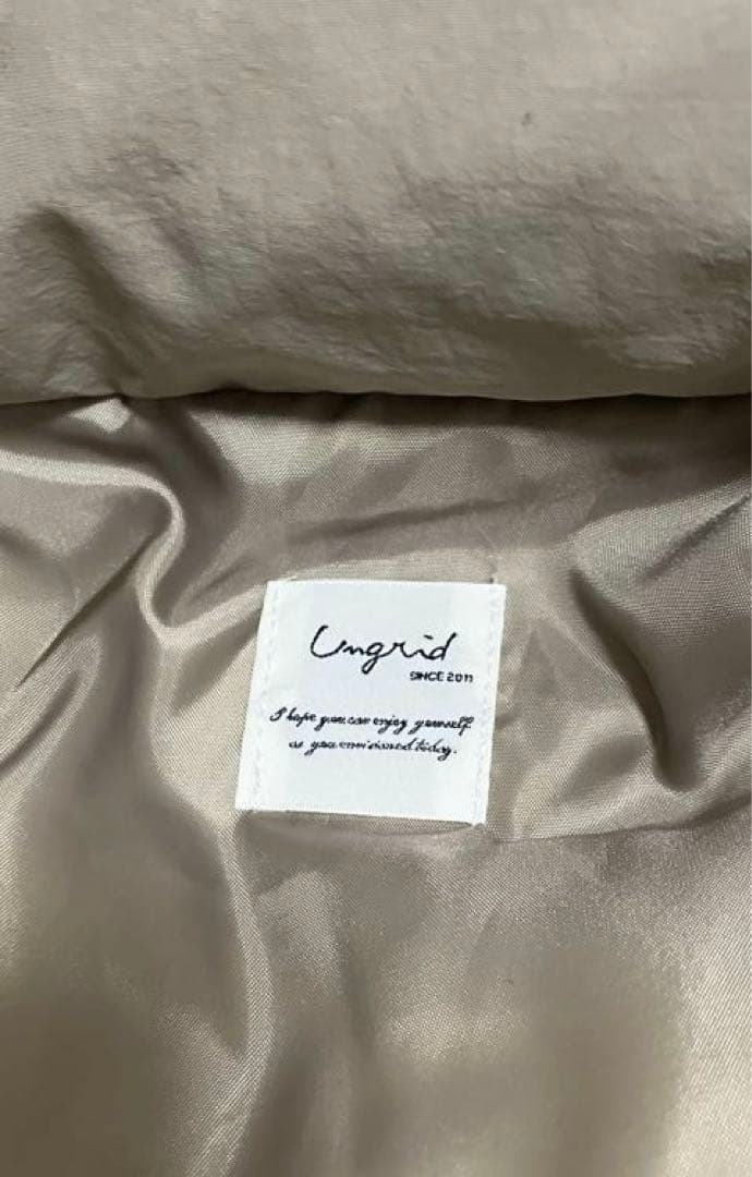 新品✴︎アングリッド　中綿モンスターコート　カーキ