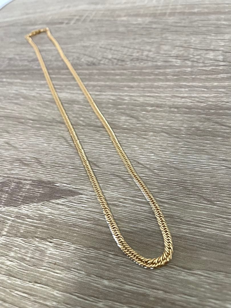 K18 喜平ネックレス 12面トリプル 50cm 約12.3g 刻印有