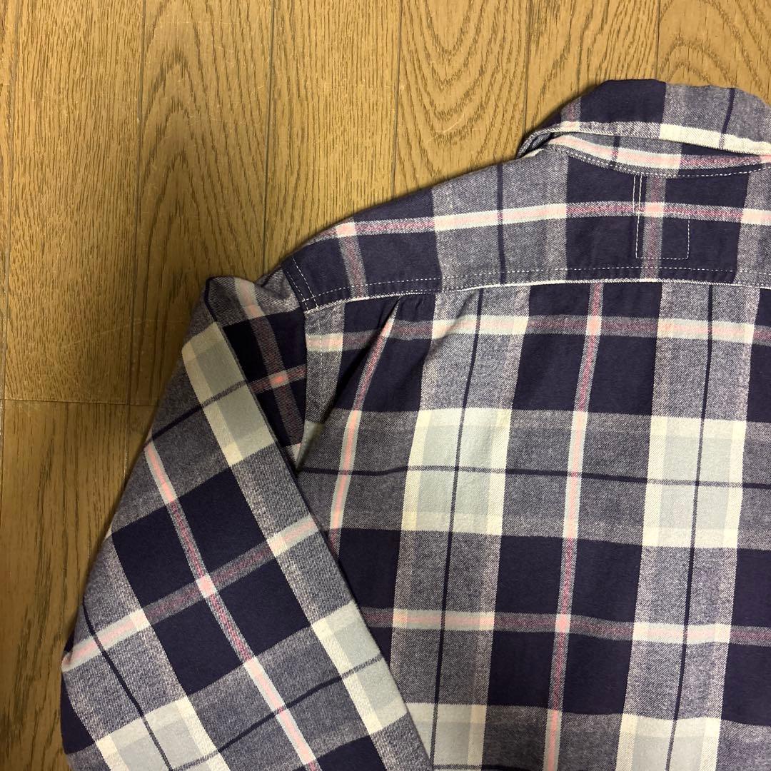 POST O'ALLS ポストオーバーオールズ ネルシャツ サイズS 美品