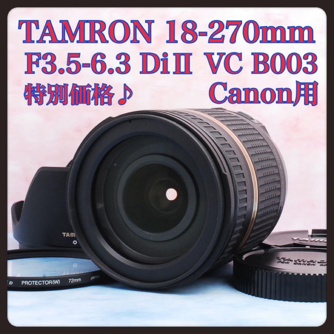 プチ訳あり★TAMRON 18-270mm DiⅡ VC★Canon用